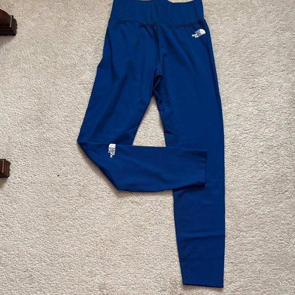 The North Face High Waisted Blue Leggings
